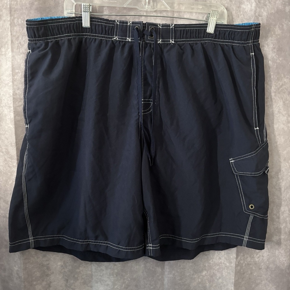 C9 by Champion Black Drawstring Men's Swim Shorts Size XXL 3 Pockets